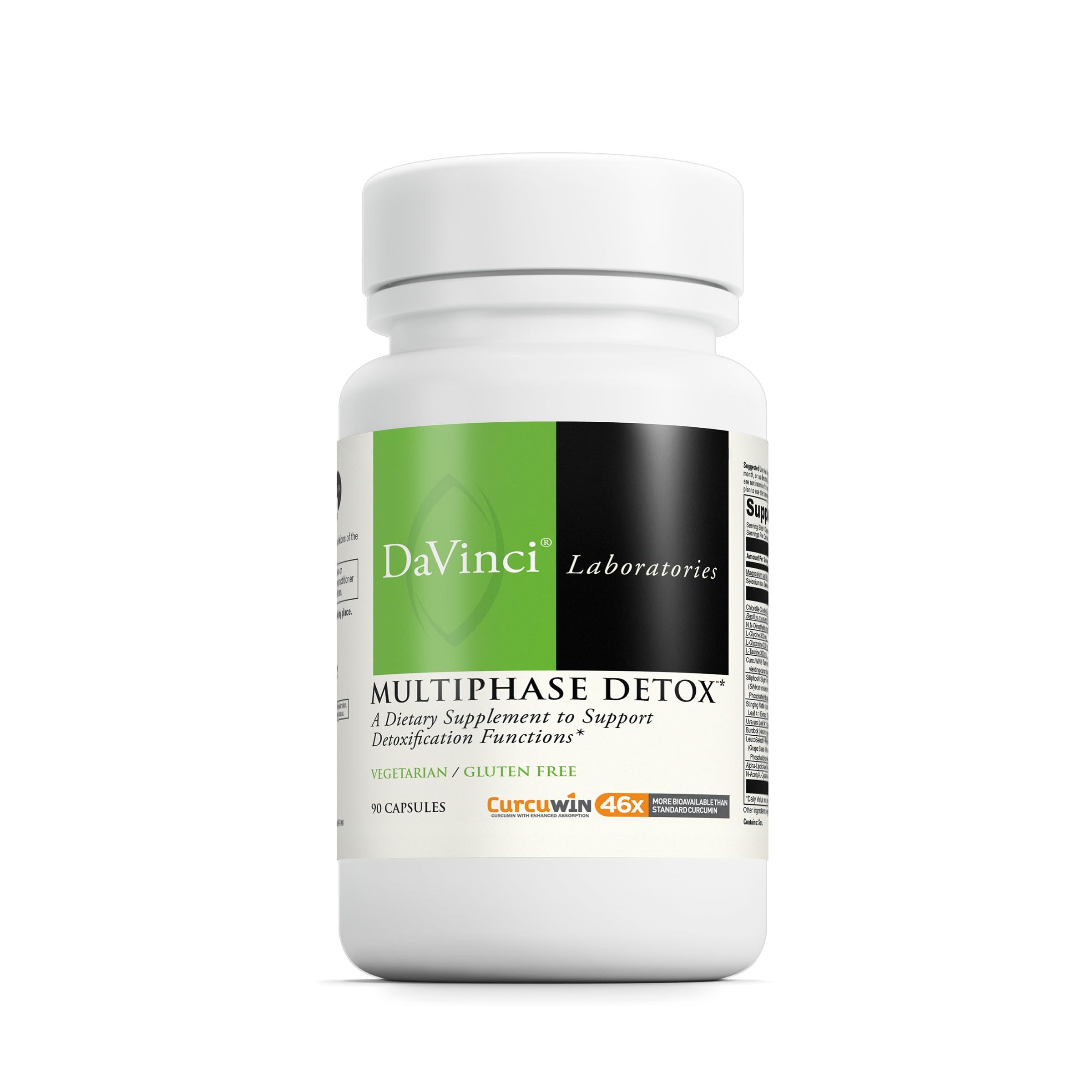 DAVINCI MultiPhase Detox — bouteille visuelle, soutien potentiel à la détox naturelle.