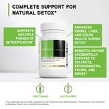 DAVINCI MultiPhase Detox — étiquette claire indiquant la composition et les avantages.