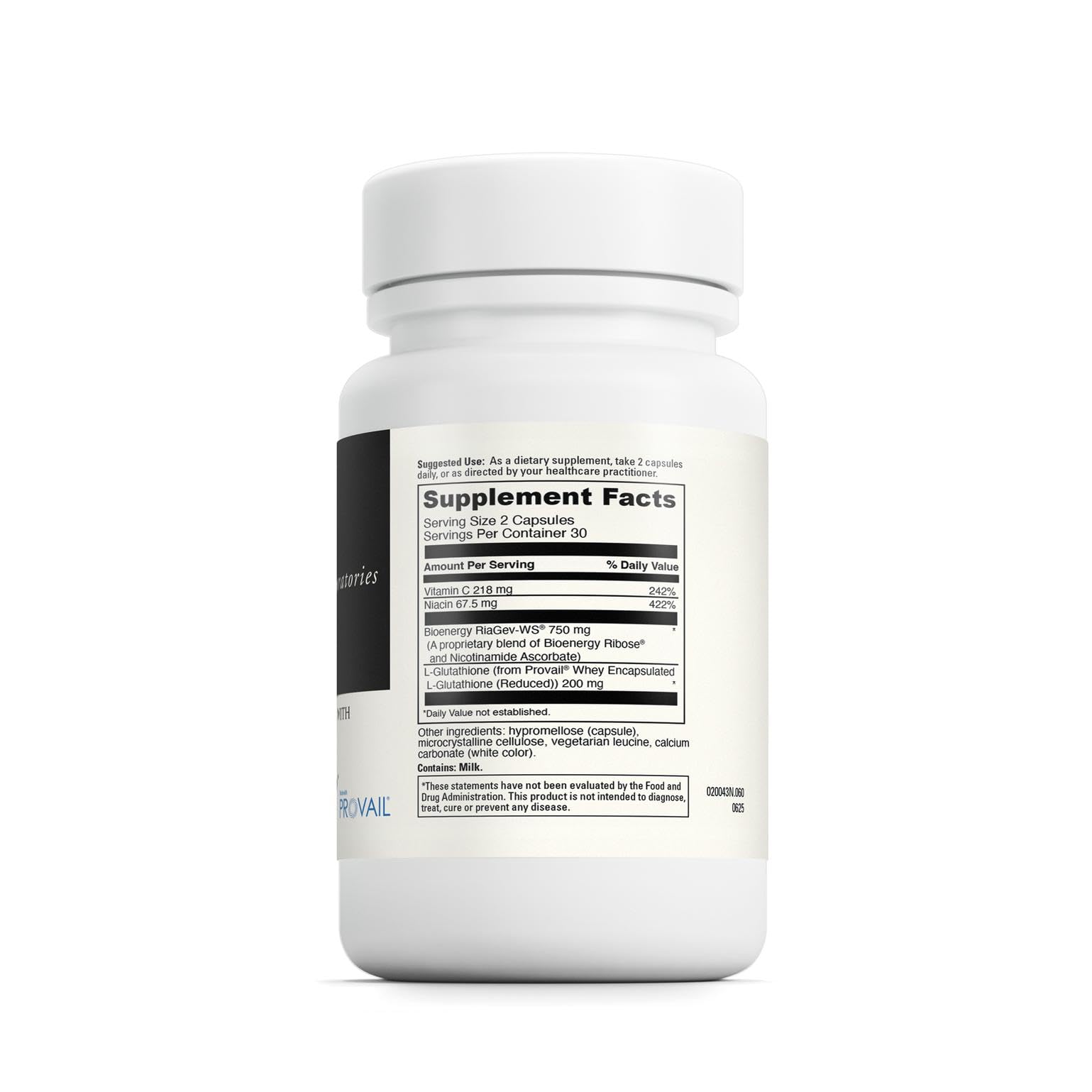 DaVinci NAD+ Activate avec Glutathione – capsules: soutien métabolique et clarté mentale.