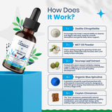 Zeolite Drops Dawa Detox : présentation liquide, prise simple avec eau ou jus.