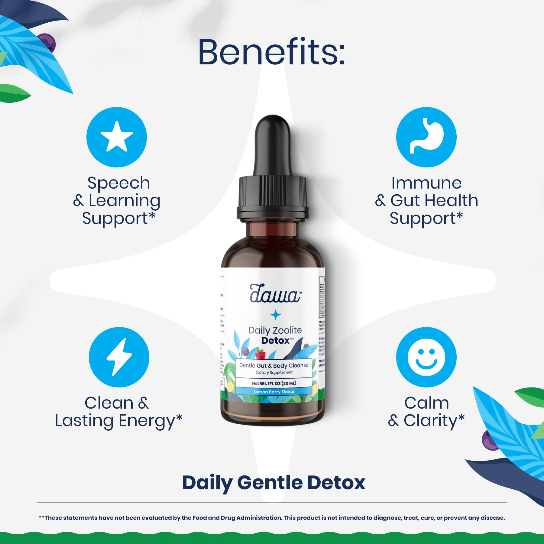 Gouttes-doseuses Dawa Detox : pipette facilitant l'administration chez les enfants.