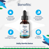 Gouttes-doseuses Dawa Detox : pipette facilitant l'administration chez les enfants.