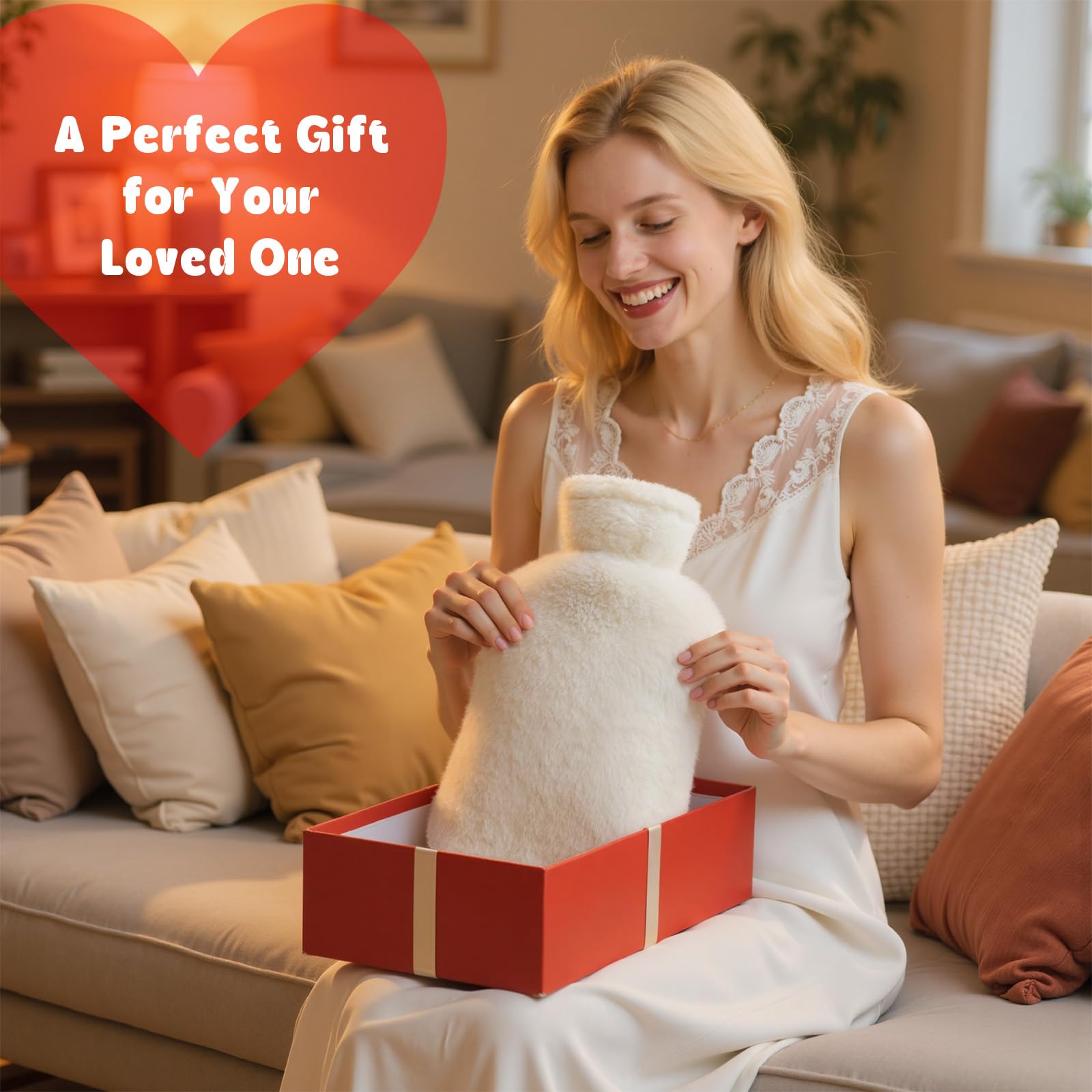 Dawdix cadeau chaleureux au design doux, parfait pour fêtes et occasions.