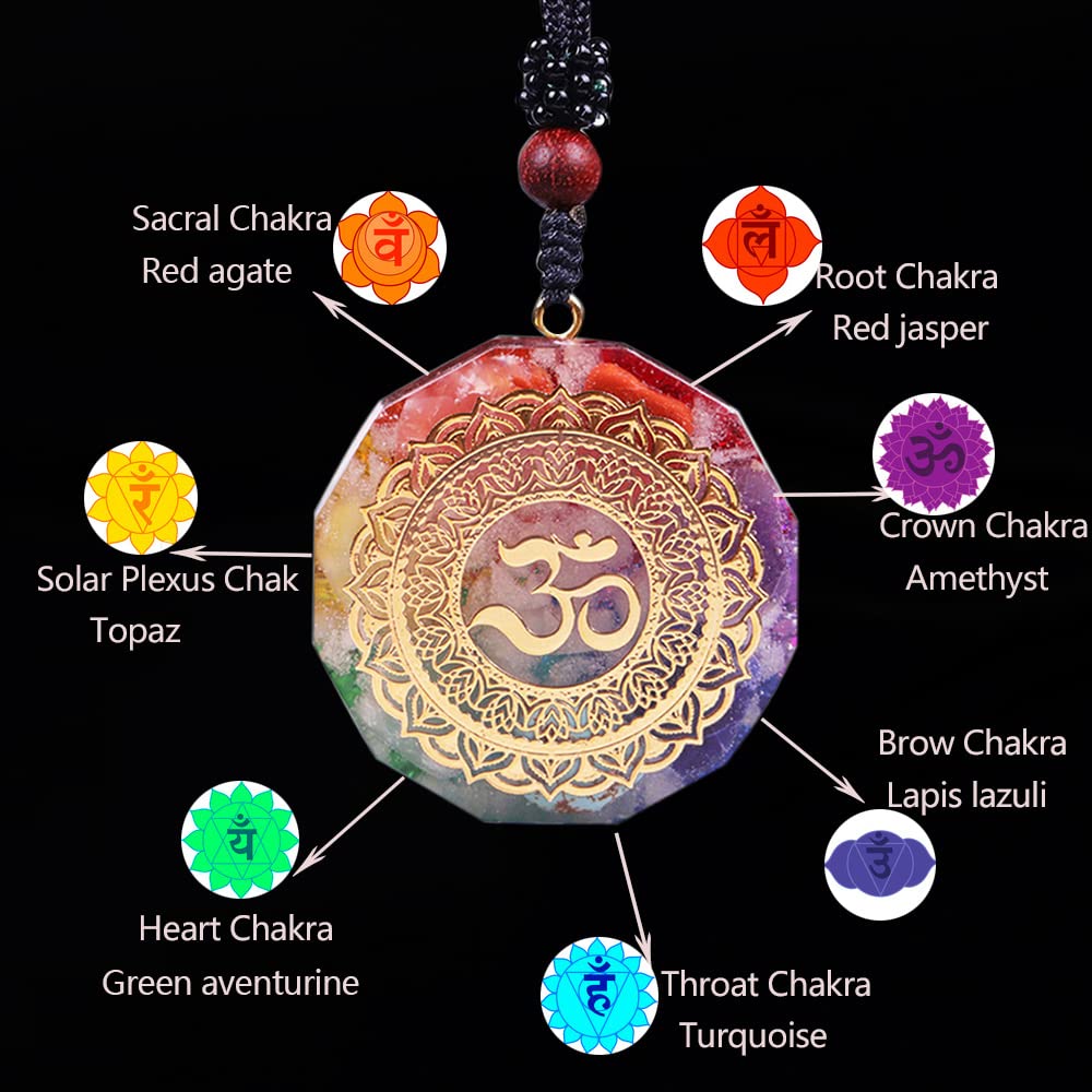 Day Day Up Pendentif Orgonite lapis-lazuli, clarté mentale et méditation.