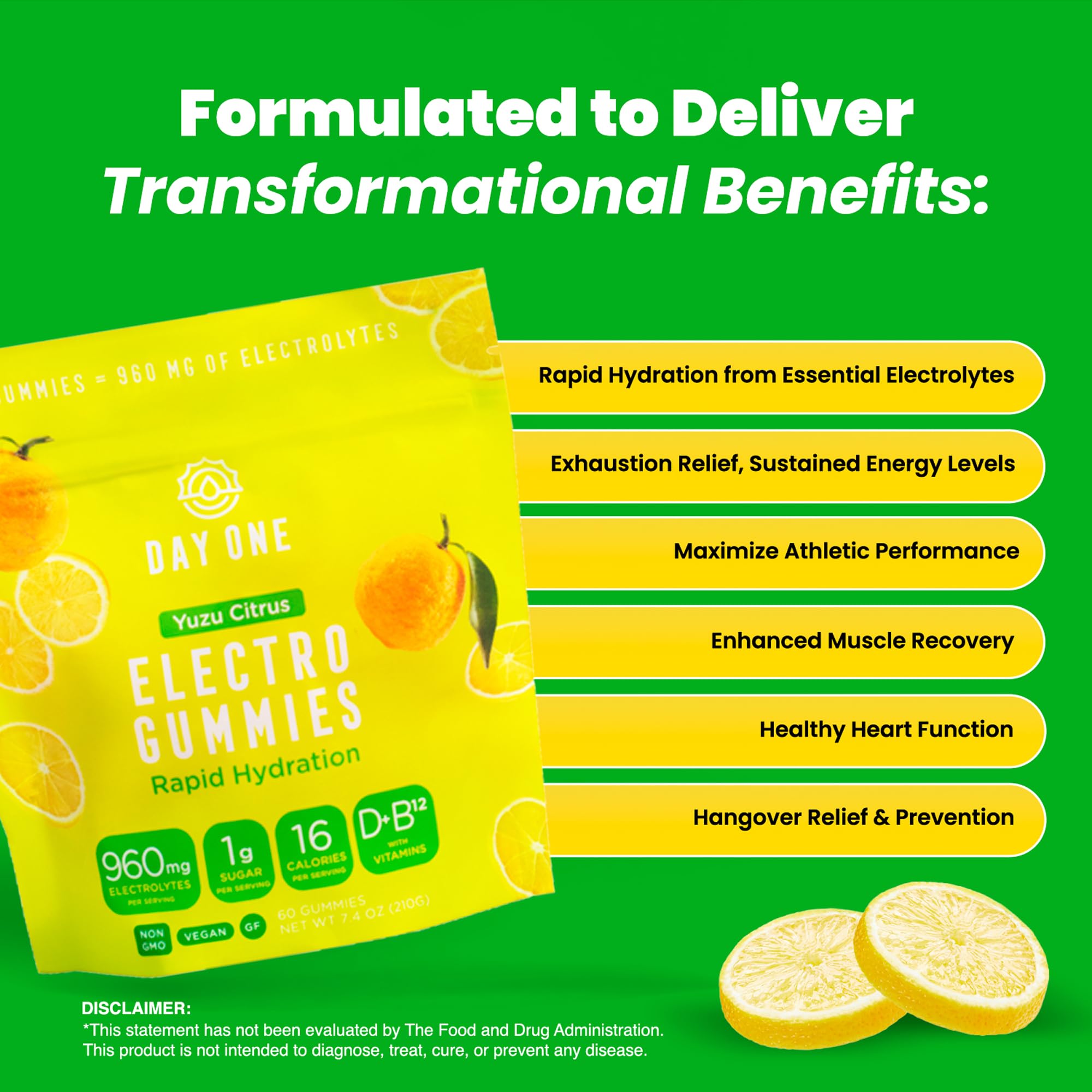 Day One Electrogummies utilisées en course pour hydratation rapide