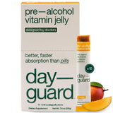 DayGuard bonbons gelifiés mangue, texture fruitée pratique avant de boire.