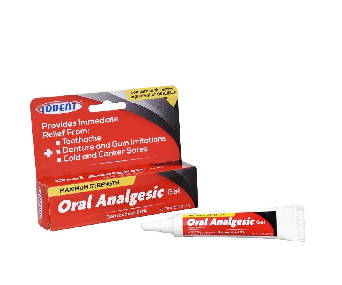 DDI Iodent gel analgésique buccal – application ciblée pour soulagement temporaire