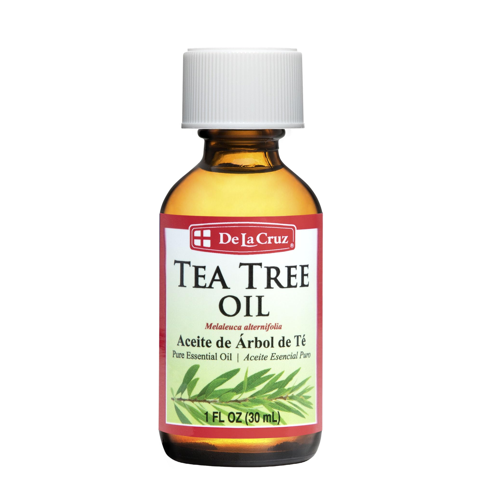 De La Cruz Tea Tree — bouteille 30 mL prête à diffusion aromatique.