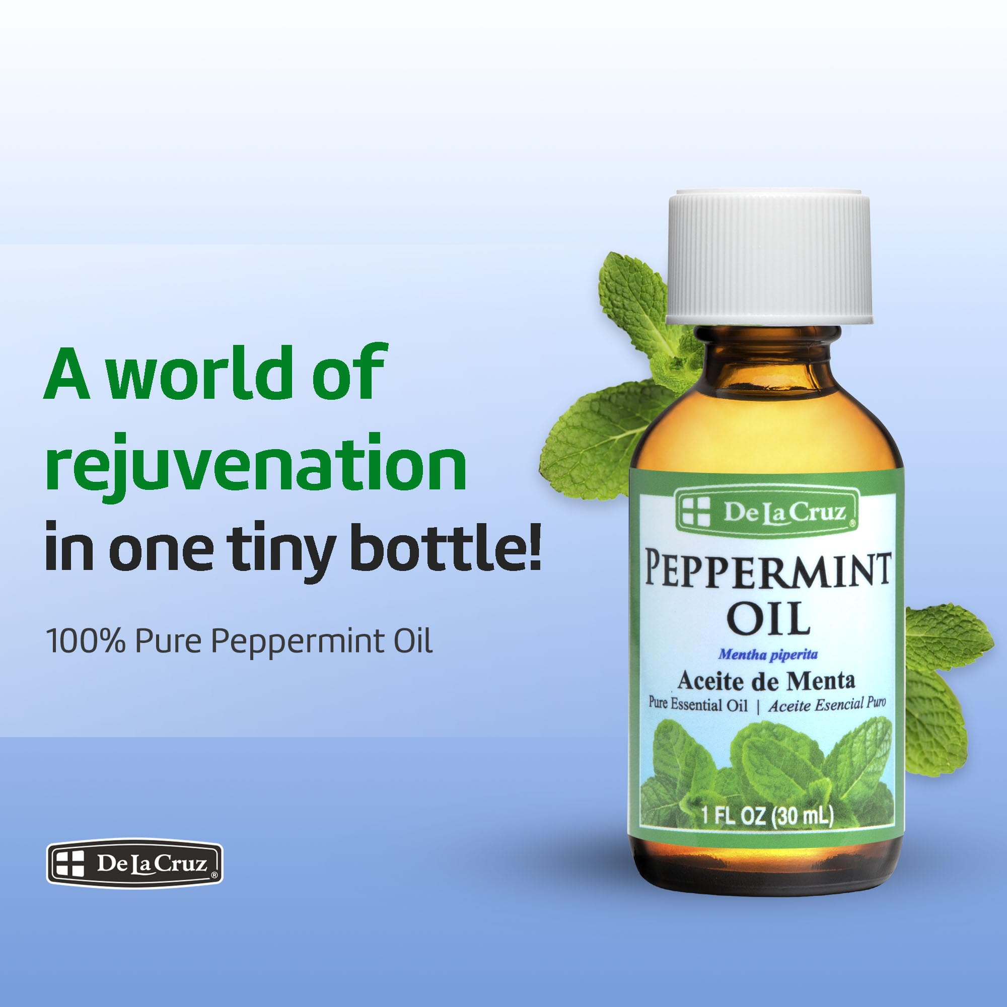 Diffuseur aromathérapie utilisé avec l'huile De La Cruz menthe pure.