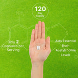 Tableau nutritionnel Alpha GPC 600 mg DEAL SUPPLEMENT – détails des ingrédients et dosage.
