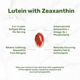DEAL SUPPLEMENT Astaxanthine et Oméga-3, mélange pour la santé visuelle.