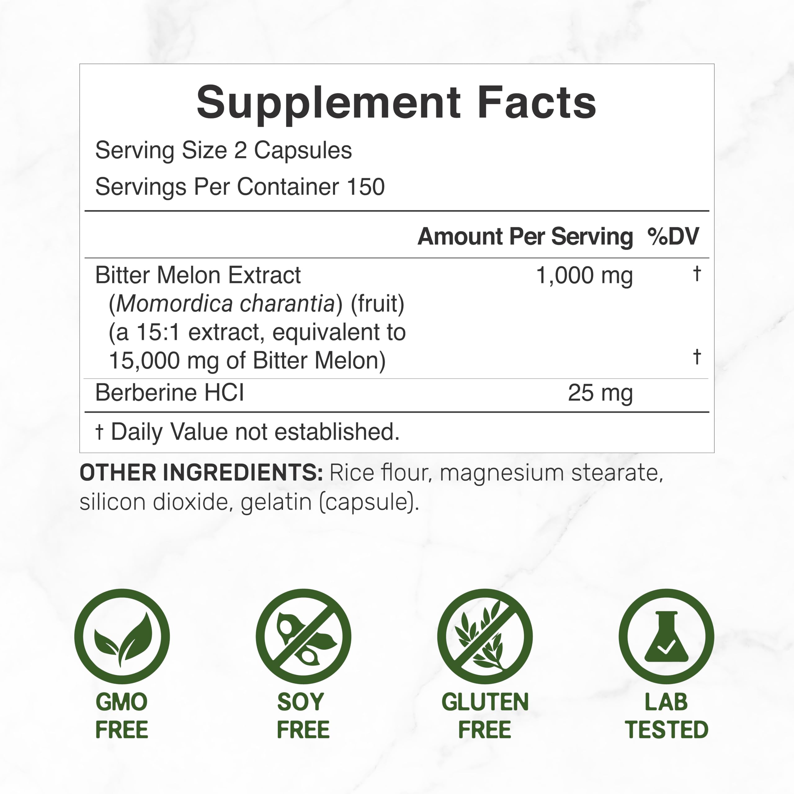 Deal Supplement Berberine HCL – capsules faciles à prendre, soutien possible pour la routine santé.