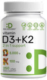 DEAL SUPPLEMENT - Bouteille de gélules molles D3-K2, prise quotidienne pratique