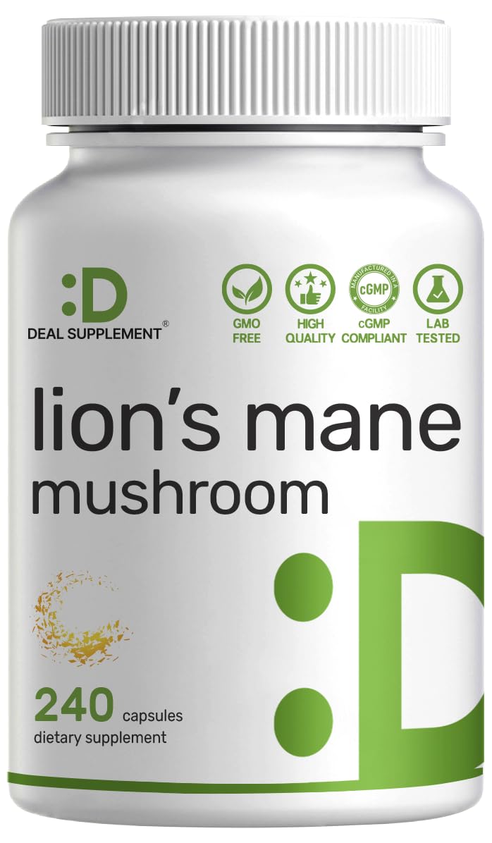 Deal Supplement: capsules champignon crinière de lion extrait – pratique pour le bien-être quotidien