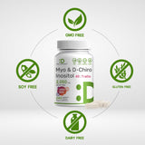 Deal Supplement étiquette – complexe 5 en 1 acide folique et vitamine D3.