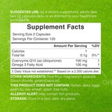 DEAL SUPPLEMENT CoQ10 Omega-3: capsules translucides favorisant l'absorption.