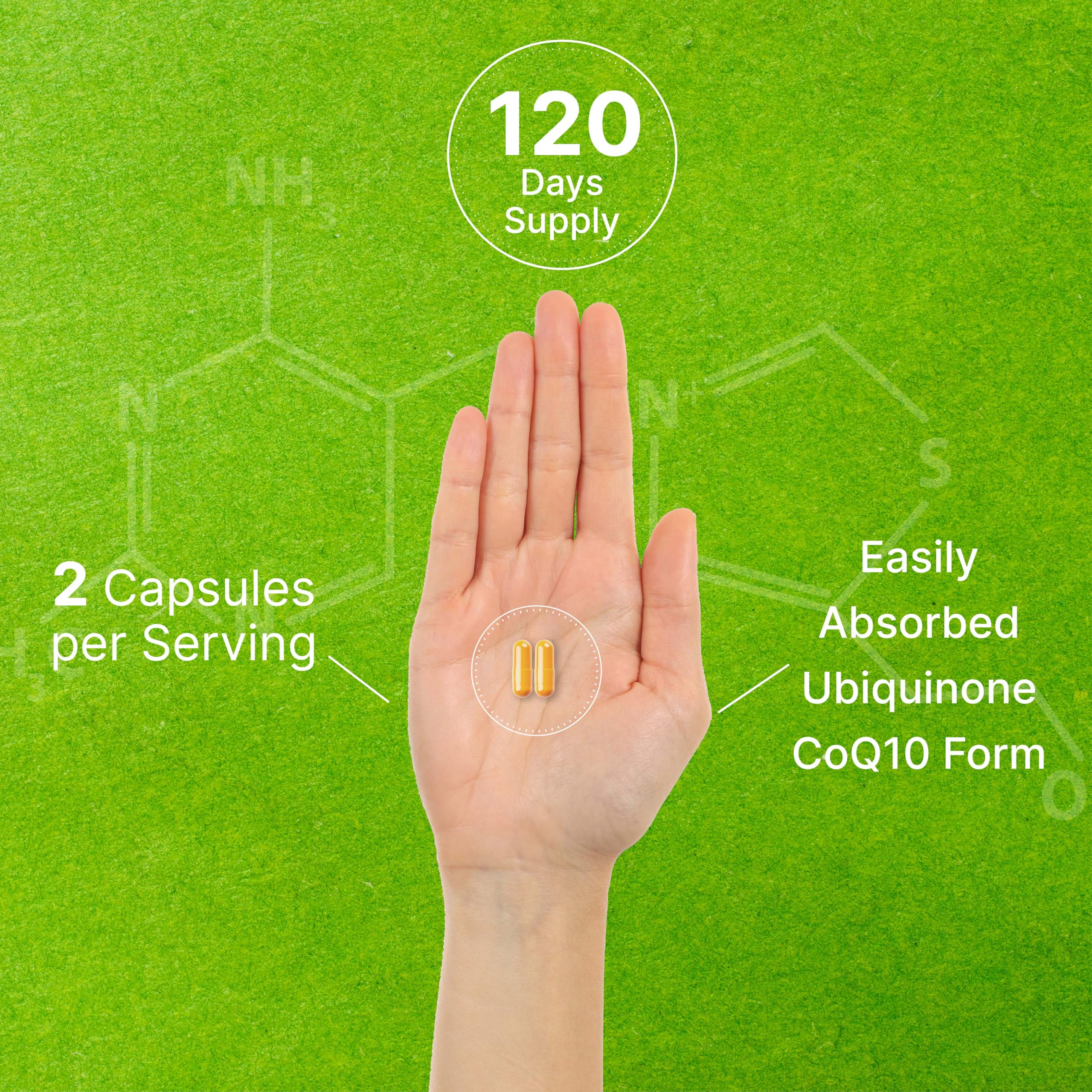 DEAL SUPPLEMENT CoQ10 Omega-3: prise quotidienne avec repas.