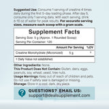 deal-supplement-creatine-mono-poudre-micronisee : absorption rapide et mélange facile