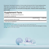 Deal Supplement créatine monohydrate neutre, poudre sans goût pour mélanges faciles.