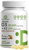DEAL SUPPLEMENT D3 K2 – Bouteille affichée, soutien potentiel à la santé osseuse et immunitaire.