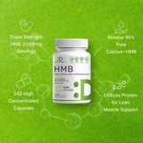 Étiquette certifiée DEAL SUPPLEMENT HMB, traçabilité et contrôle qualité visibles.