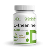 DEAL SUPPLEMENT L-théanine bouteille : calme et concentration durable.