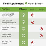 DEAL SUPPLEMENT L-théanine utilisation-journee - soutien pour les tâches quotidiennes.