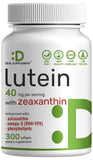 DEAL SUPPLEMENT Lutéine‑Zéaxanthine 40 mg, boîte, soutien visuel potentiel.
