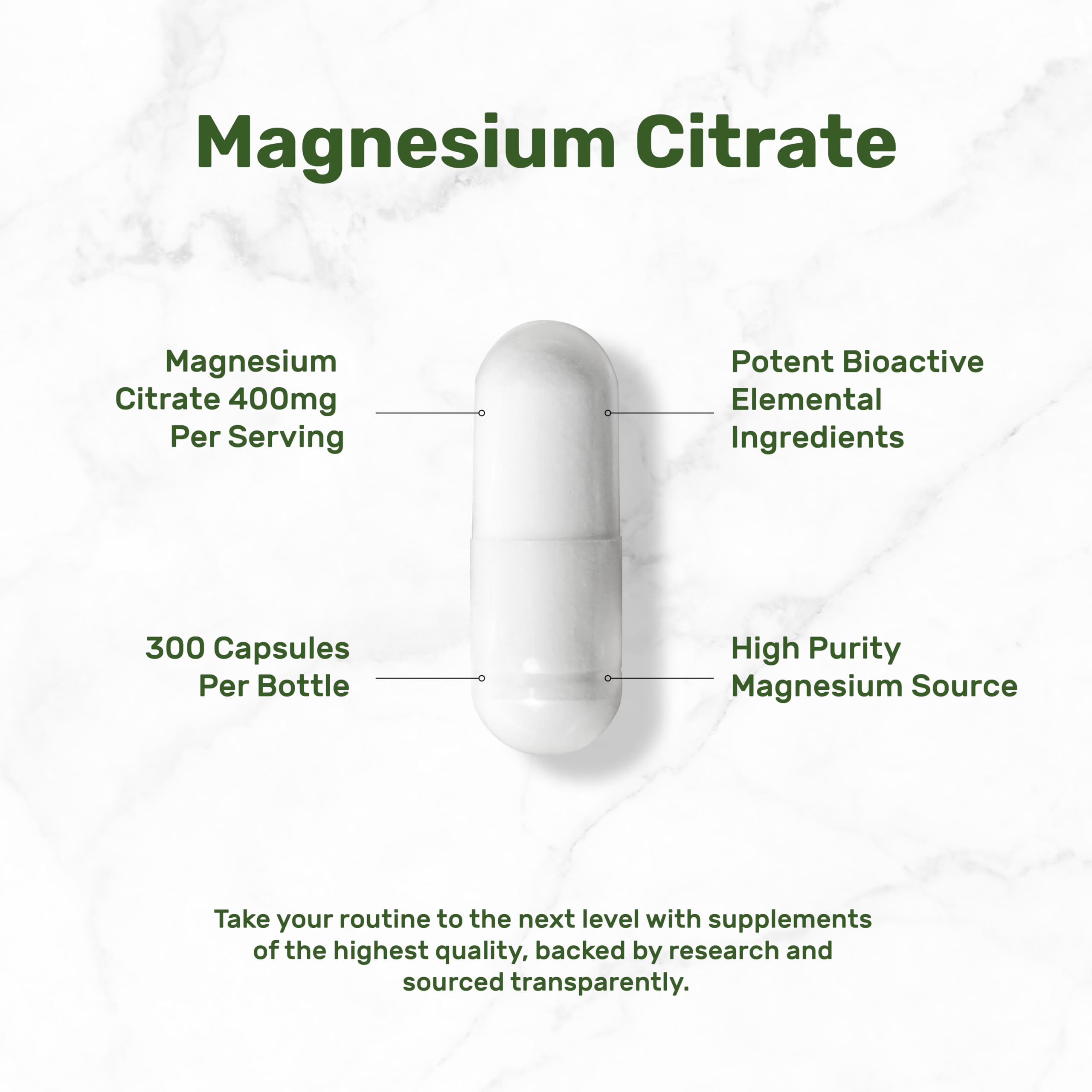 DEAL SUPPLEMENT Magnésium Citrate, peut soutenir la santé cardiaque au quotidien.