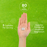 Deal Supplement Magnésium Glycinate – tableau nutritionnel clair, informations utiles.