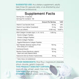 Gros plan sur les capsules DEAL SUPPLEMENT Multi Collagen faciles à avaler