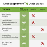 DEAL SUPPLEMENT Formule Non-GMO et tests de laboratoires tiers.