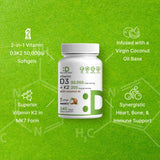 DEAL SUPPLEMENT Prise Hebdomadaire – Rappel simple pour un apport régulier en D3 et K2.