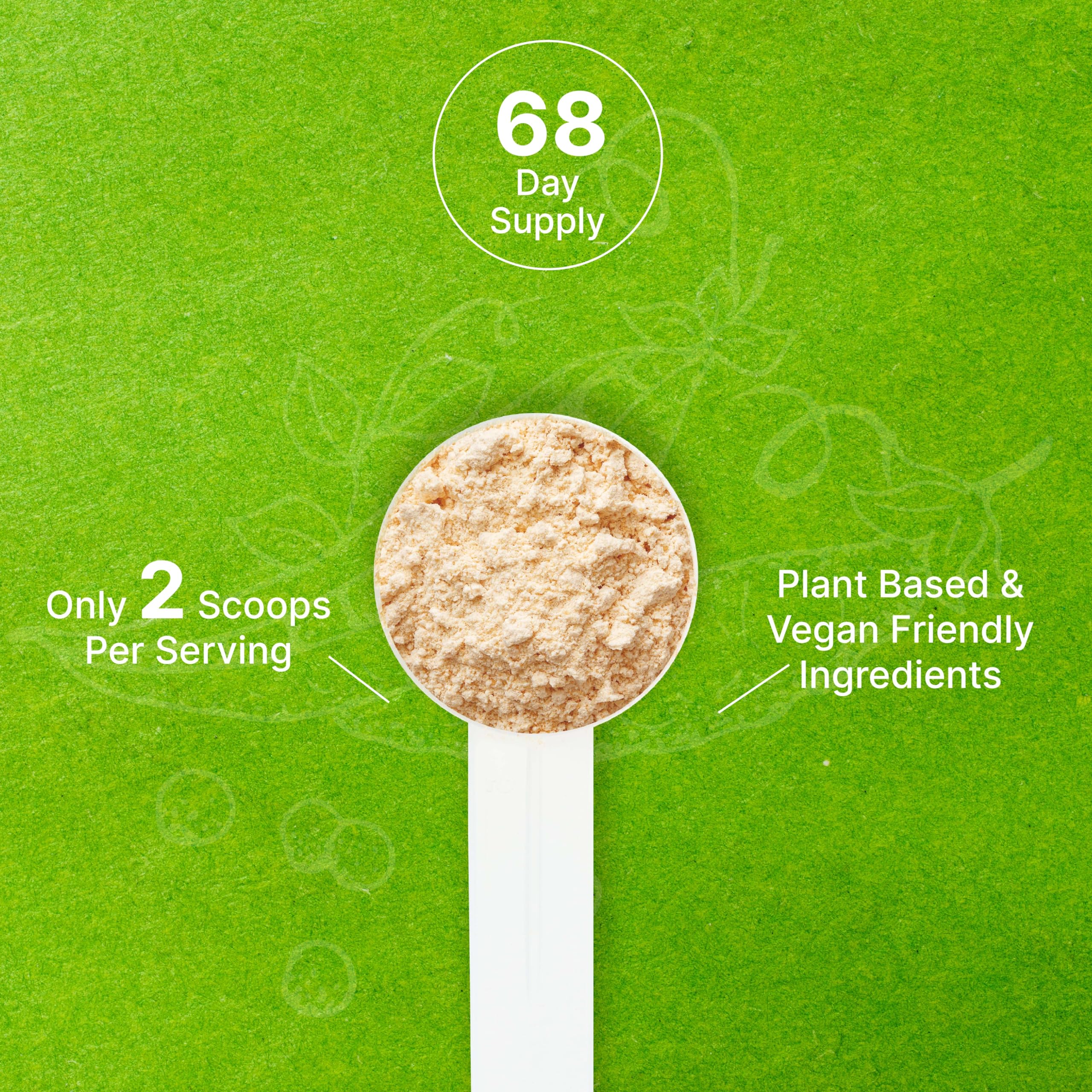 Deal Supplement Protéine de pois non-OGM, testée en laboratoire.