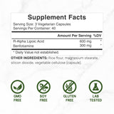 DEAL SUPPLEMENT R-ALA bouteille prise régulière pratique