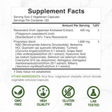 Capsules DEAL SUPPLEMENT Resveratrol Complexe, formulation 11 en 1 favorisant énergie cérébrale et vitalité