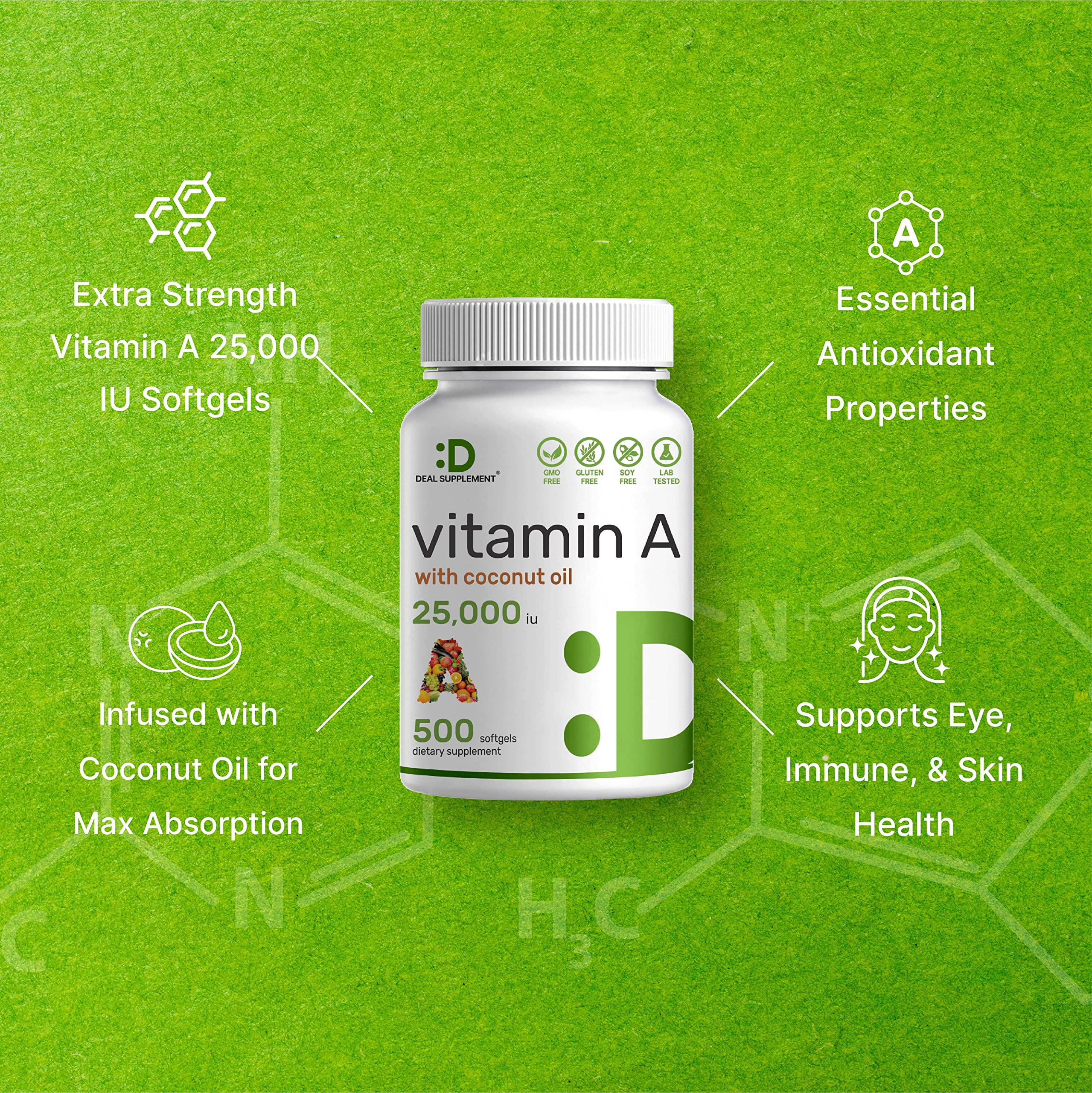 DEAL SUPPLEMENT : produit sans gluten et sans allergènes courants.