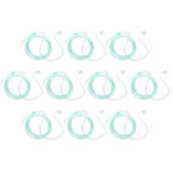 Dealmed cannule nasale adulte standard droite 7 pieds, visibilité accrue pour éviter les trébuchements.