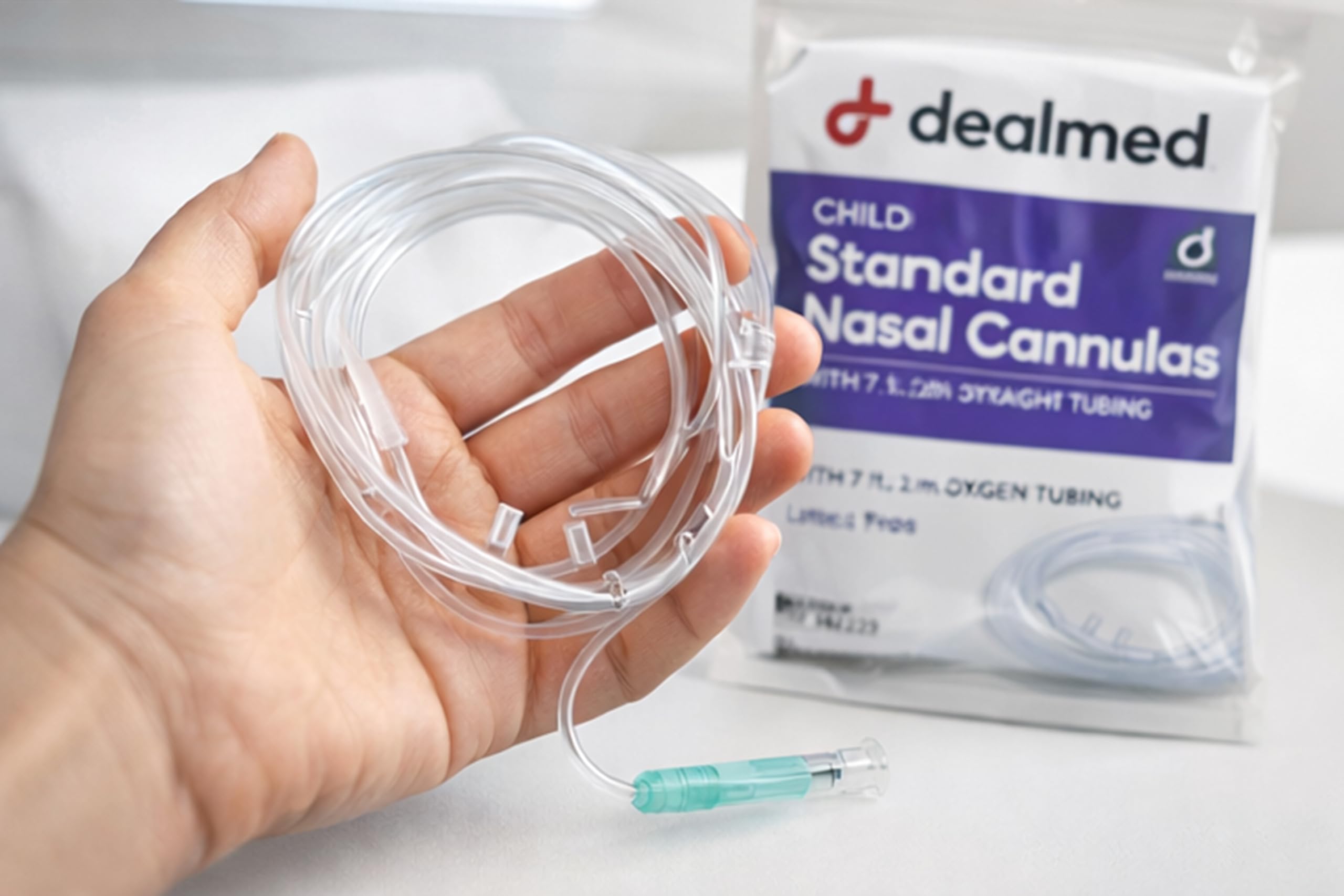 Emballage individuel Dealmed pour une utilisation propre et prête.