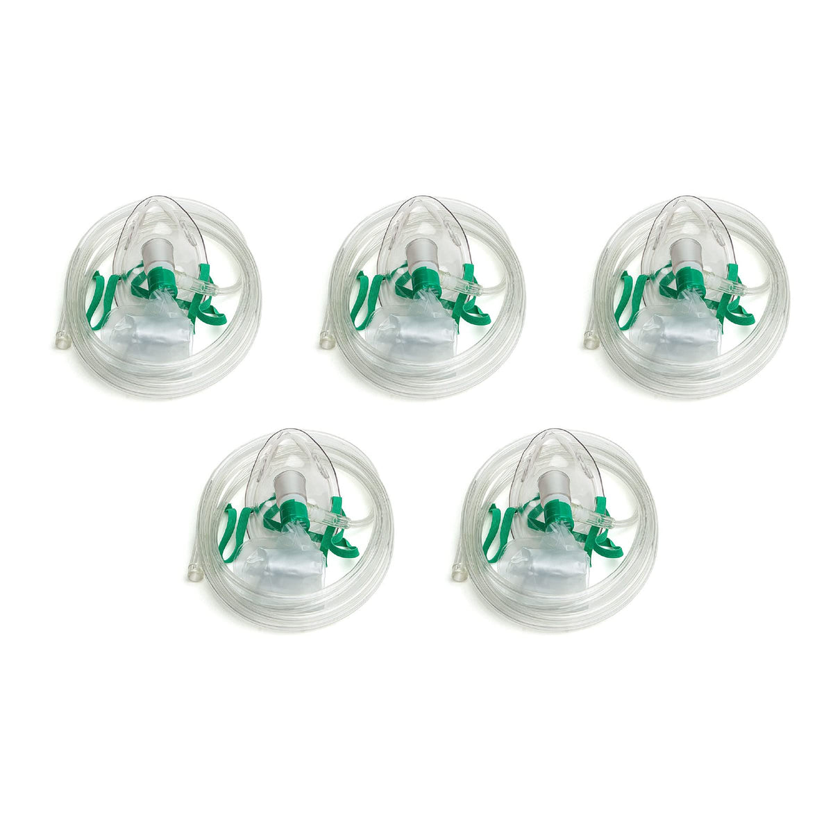 Dealmed masque d'oxygène adulte translucide, ajustement confortable.