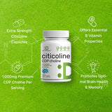 DEAL SUPPLEMENT Citicoline CDP Choline – capsule hydrosoluble, absorption rapide.