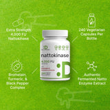DEAL SUPPLEMENT Natto fermenté: enzymes naturels pour la digestion.