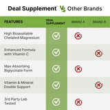 DEAL SUPPLEMENT Utilisation quotidienne à domicile pour relaxation et bien-être.