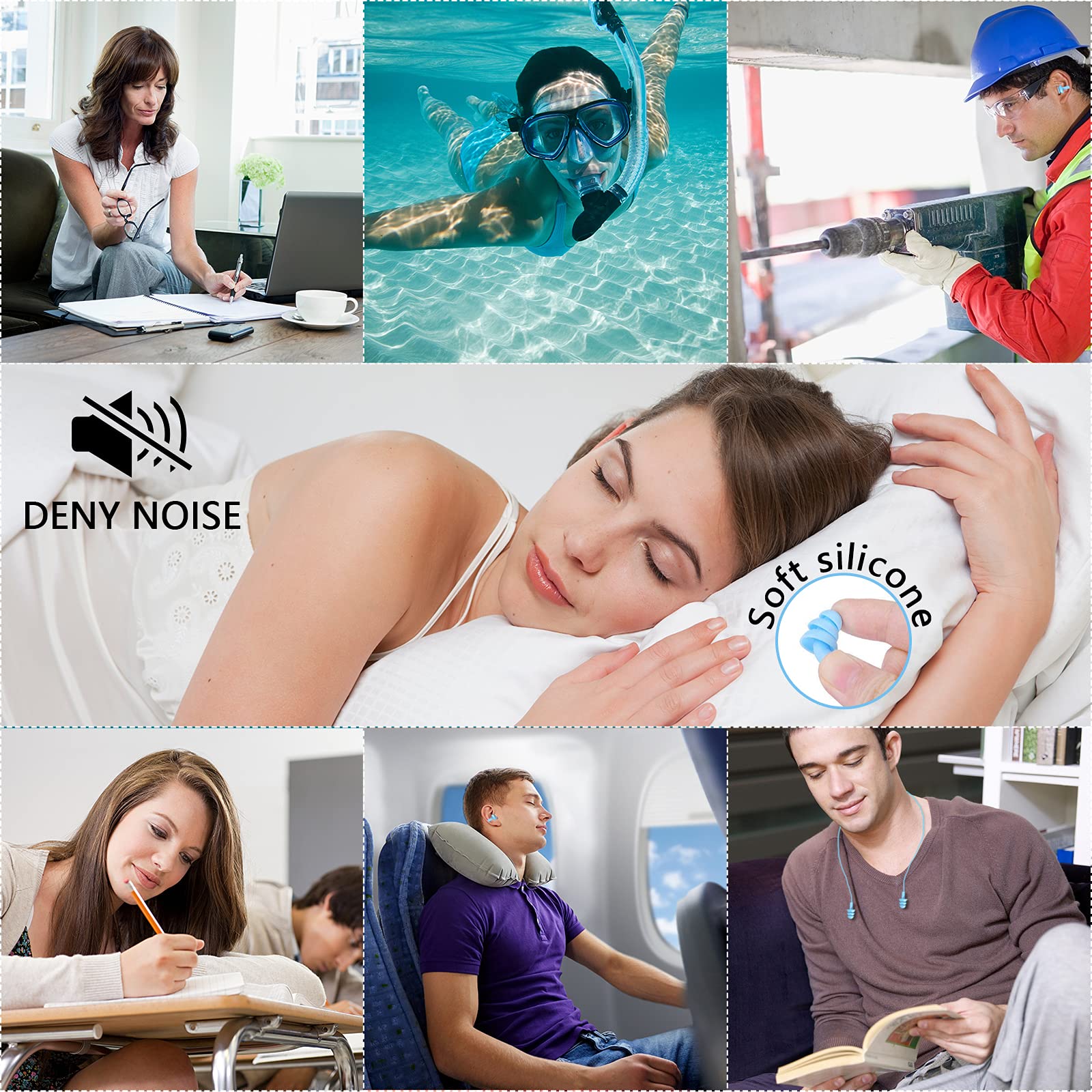 Dealswin étui portable inclus pour protéger et transporter les bouchons.