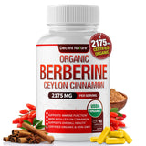Capsules DECENT NATURE Berberine-Cinnamon: soutien énergétique quotidien.