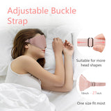 Dec.Metu masque sommeil sangle ajustable pour toutes les tailles de tête