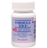 Formula 303 de Dee Cee Laboratories – bouteille de comprimés pour relaxation naturelle