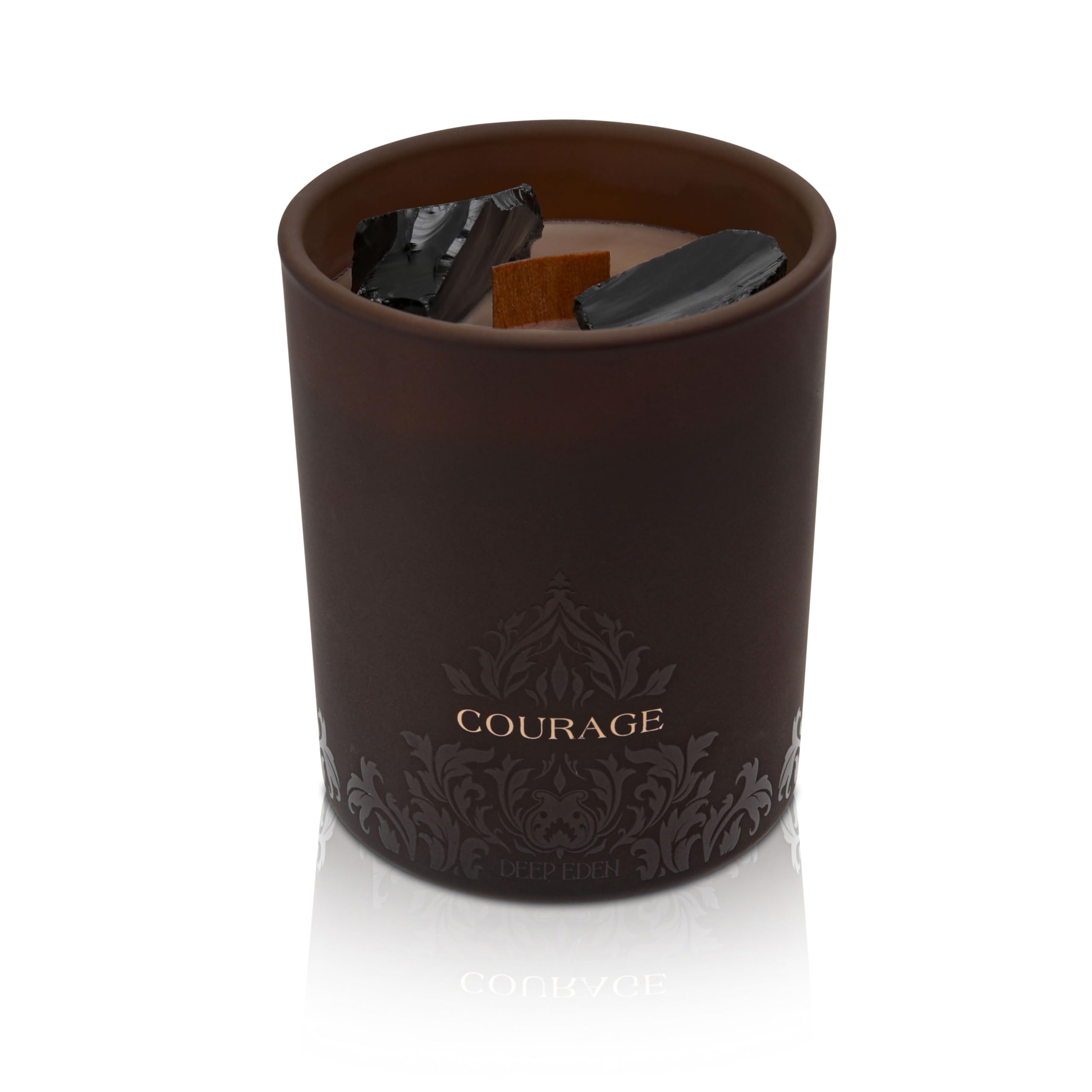 Coffret élégant Deep Eden forêt acajou prêt à offrir