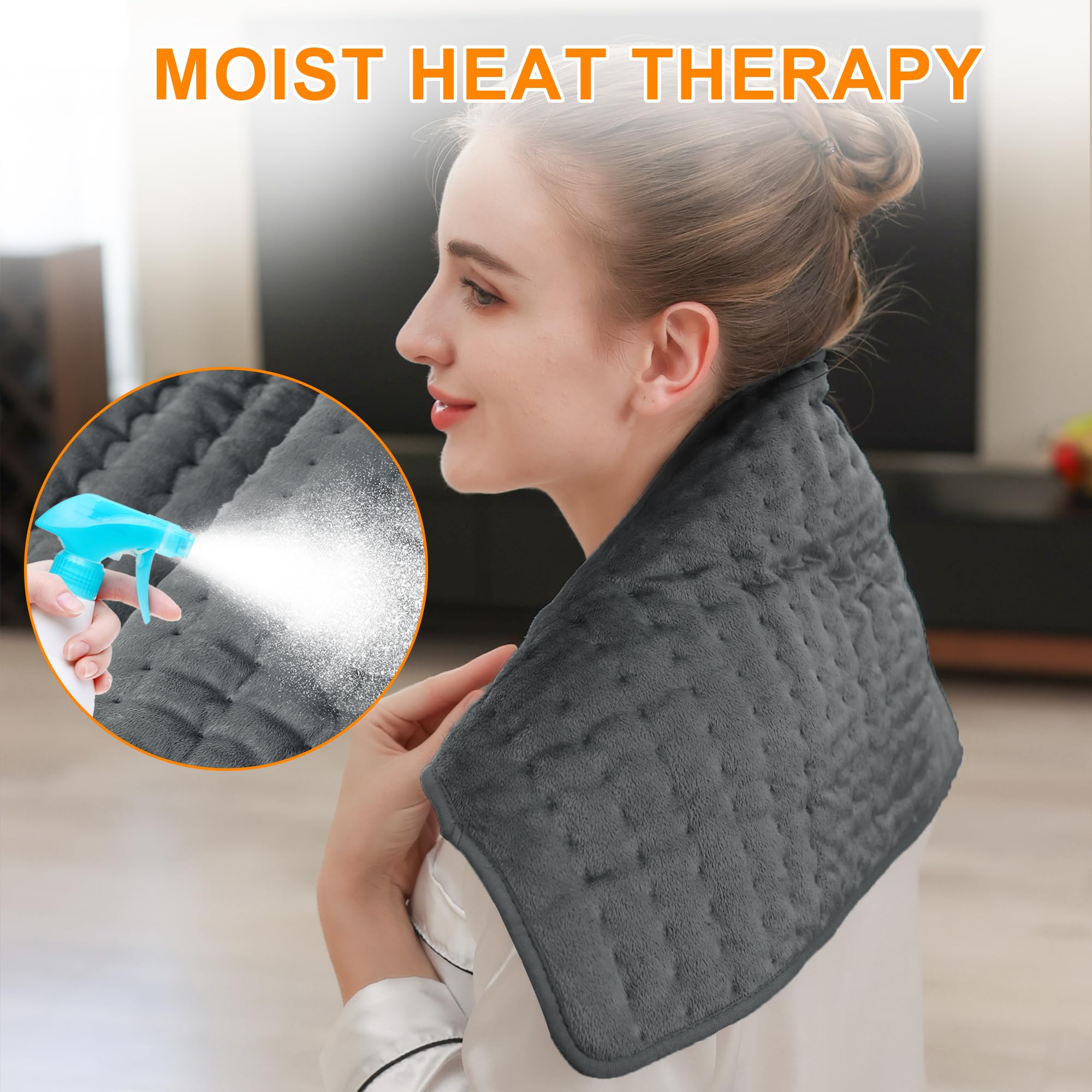 Coussin chauffant bras: chaleur rapide pour la fatigue musculaire.