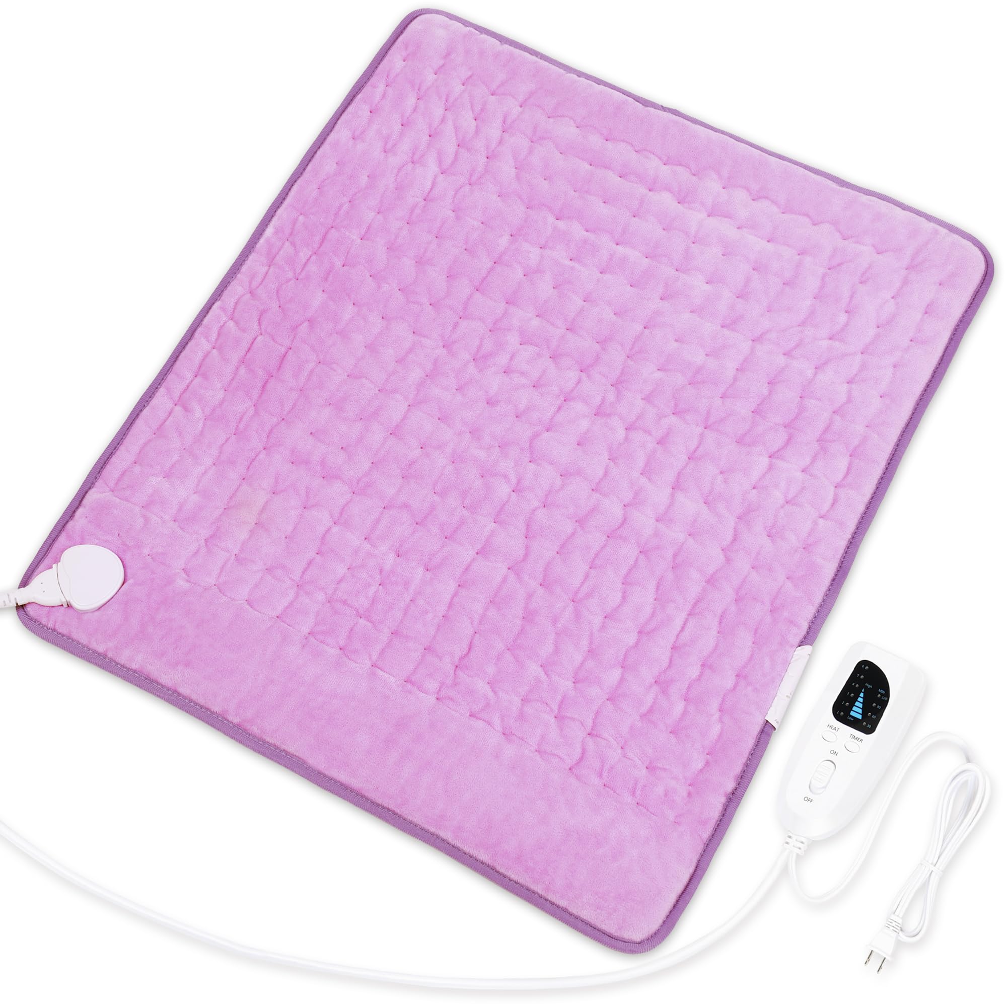 Coussin chauffant Deepsoon en vue générale, chaleur enveloppante pour le confort quotidien.